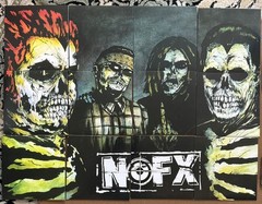 NOFX Colored Vinyl 2005 7 Inch Of The Month 2024 RePress CUSTOM BOX SET 7IOTM