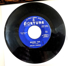 Nolan Strong “Mind Over Matter” R&B Soul Doo Wop 45 Fortune Original VG