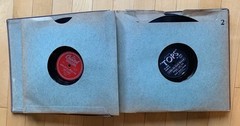78 Rpm RCA Album. 10 Pages, some loose. 5 Records. Various Labels. Vintage.