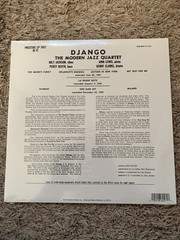 MODERN JAZZ QUARTET MJQ – DJANGO Prestige LP VINYL RECORD! 7057 BRAND NEW Sealed