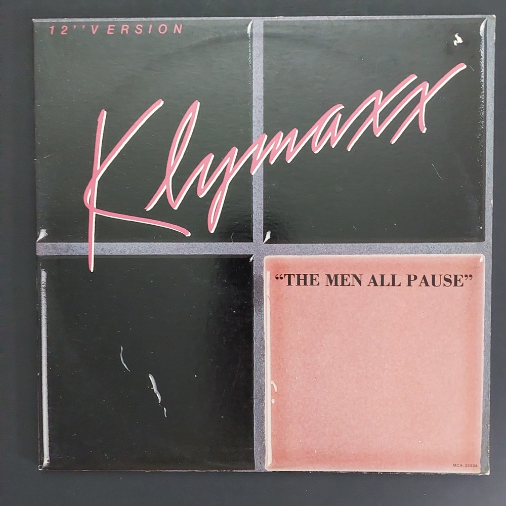 Klymaxx The Men All Pause Rare 12″ EP 1984 VG+ on Constellation Recs MCA-23526
