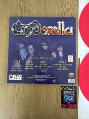 Cinderella Live At The Mohegan Sun 2LP Pink Vinyl #36/500 Ltd Numbered Gatefold