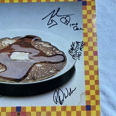 Signed Head East Flat As A Pancake Vinyl LP Hard/Classic Rock & Guitar Pick