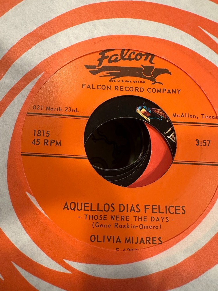 Latin 45 Hear Teen Pop Rock Falcon Olivia Mijares Those Were The Days Preso #9