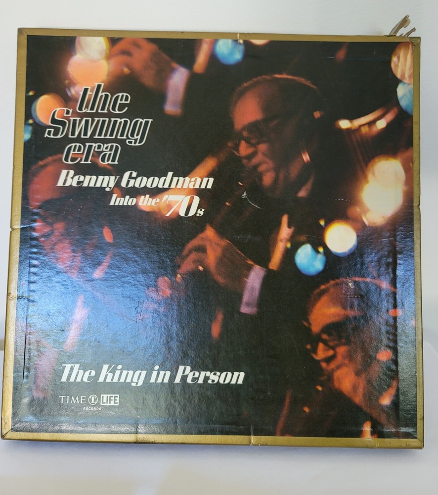 BENNY GOODMAN, THE SWING ERA INTO THE 70’S , LP BOX SET 1 ALBUM Is MISSING