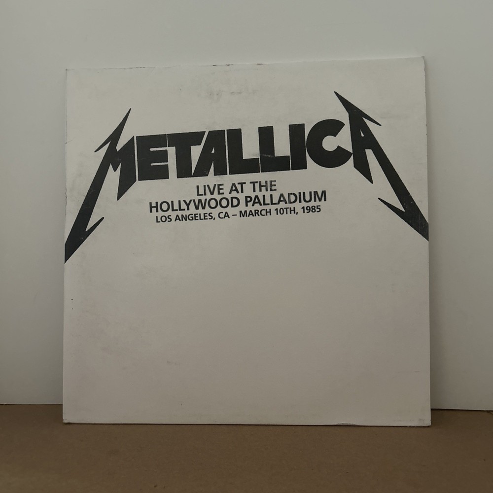 Metallica Live At The Hollywood Palladium Vinyl Record Likely Part of The Album