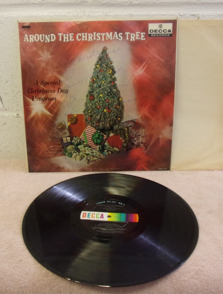 Around The Christmas Tree 1959 LP Decca Records DL 38170