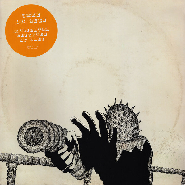 OH SEES ‘Mutilator Defeated At Last LP GREEN coachwhips pink brown damaged bug