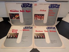 Lot of 4 Rare 1950s-60s Jazz Italian Imports – NM Vinyls!