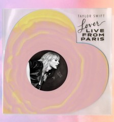 Taylor Swift Lover (Live From Paris) Heart Vinyl Limited 2025 Edition IN HAND ✨