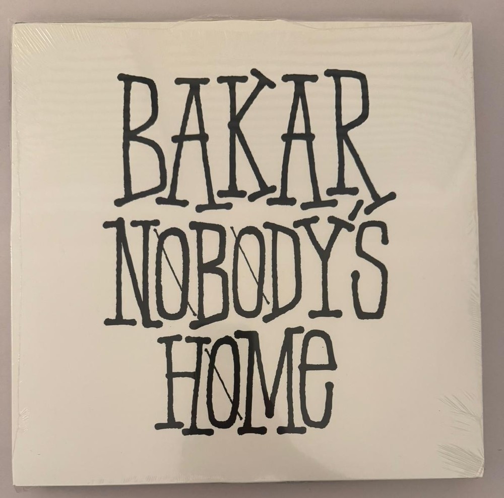 BAKAR – NOBODY’S HOME – VINYL LP NEW – A13