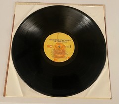 THE WONDERFUL WORLD OF CHRISTMAS VARIOUS ARTIST LP 12″ VINYL RECORD XMAS HOLIDAY