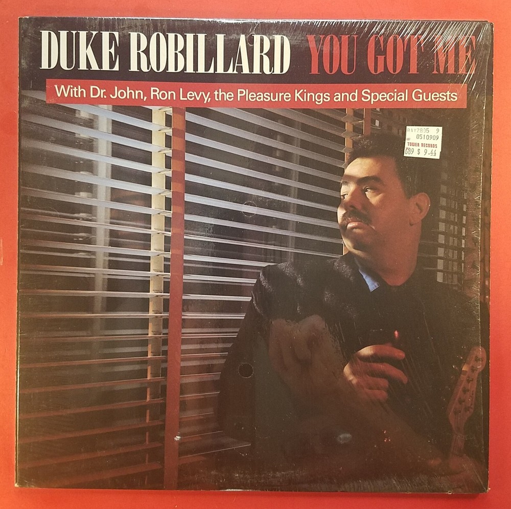 Duke Robillard (LP) “You Got Me” (1988) Rounder Records (3100) (VG+ – See Notes)
