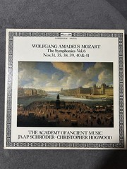 Wolfgang Amadeus Mozart,Symphonies Vol 6,Nos 31,35,R 21509, 4 Record Set,Booklet