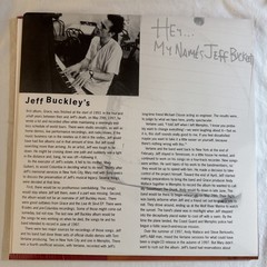 Jeff Buckley Sketches for My Sweetheart the Drunk 2018 3LP Vinyl NM/NM In Shrink