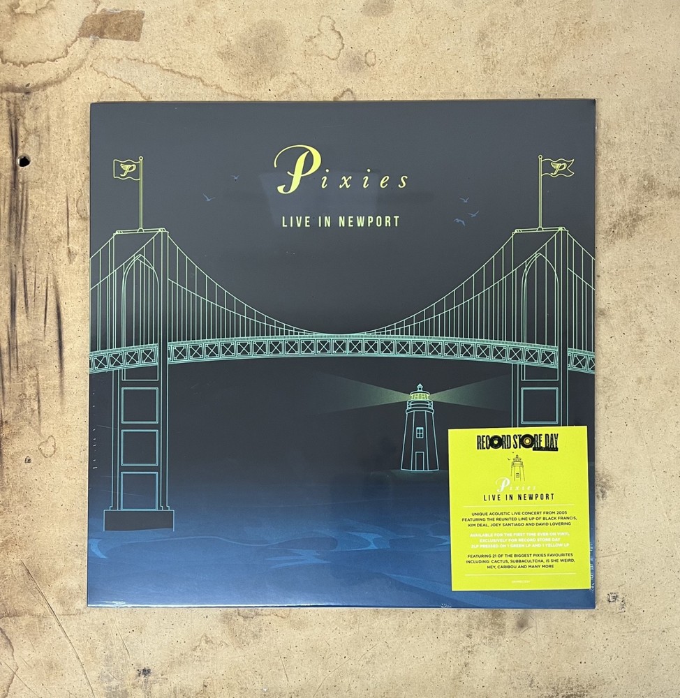 PIXIES LIVE IN NEWPORT 2 LP COLOR VINLY NEW SEALED RSD 20266 ACOUSTIC 2005