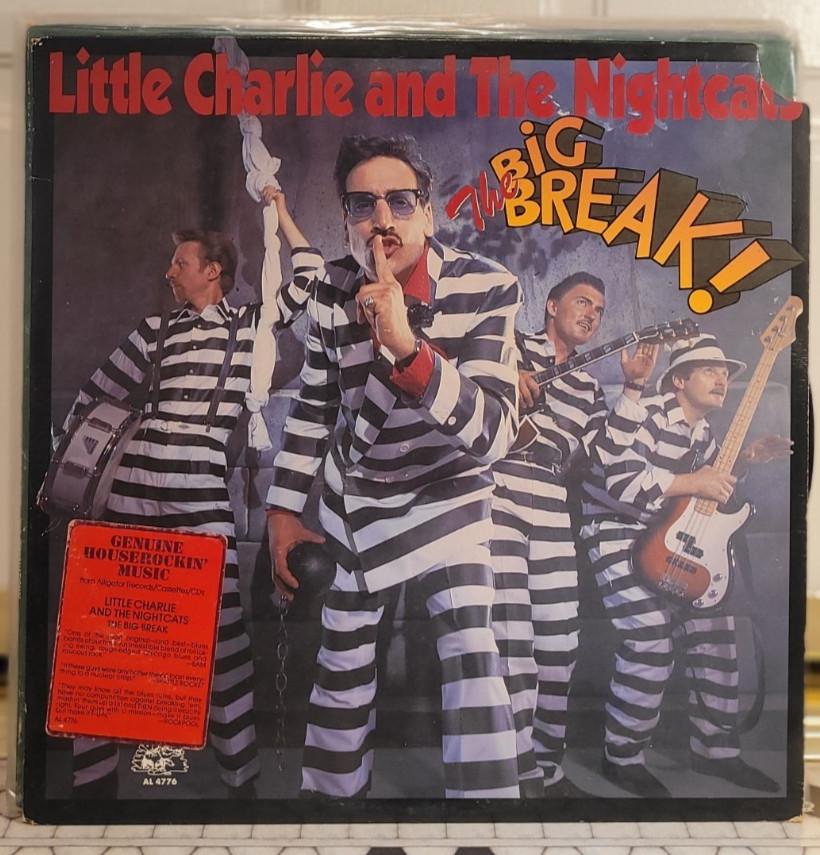 Little Charlie And The Nightcats – The Big Break LP Alligator Records AL 4776