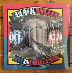 THE BLACK ANGELS LIVE IN CALIFORNIA SIGNED AUTOGRAPHED 2 X 12″ VINYL LP SET