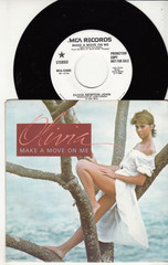 OLIVIA NEWTON-JOHN – MAKE A MOVE ON ME – MINT PROMO 45 WPS – NEW