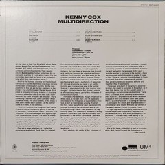Kenny Cox And The Contemporary Jazz Quintet – Multidirection (LP, Album, RE, RM,