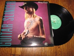 JOHNNY WINTER – GUITAR SLINGER – CANADA ALLIGATOR RECORDS AL 4735 LP