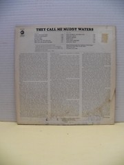12″ LP VG++/EX Muddy Waters They Call Me Muddy Waters 1971 Chess Promo