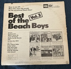 Vintage LPs “Best of the Beach Boys” Vols. 1 & 2, 1966 & 1967 Stereo Capitol