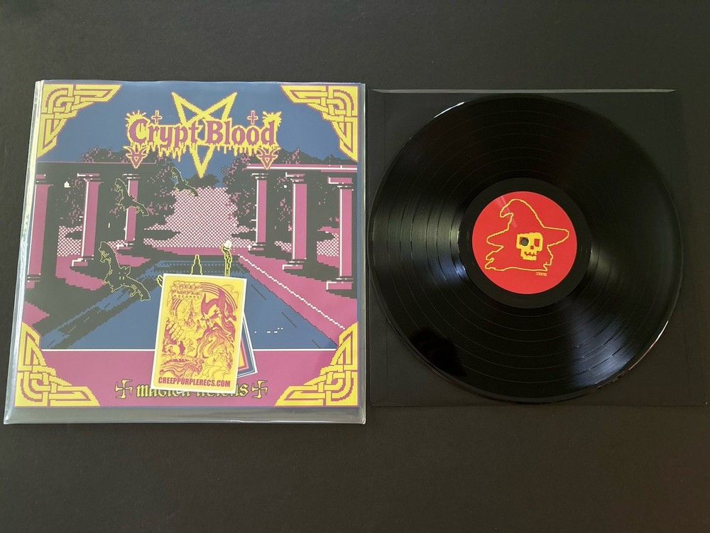 Crypt Blood Magick Reichs Black Vinyl LP