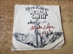 SIGNED PROMO 1966 VERY GOOD+ Merle Kilgore Nevada Smith SEE NOTES! 10049 45