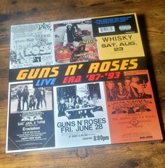 GUNS N’ ROSES- LIVE ERA 87-93 4 LP BOXSET VINYL RECORD BRAND NEW SEALED