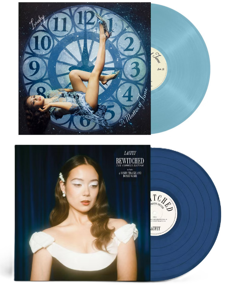 2 ALBUM LOT Laufey BEWITCHED (Goddess Edition) A MATTER OF TIME Color Vinyl NEW