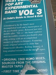 WEST COAST POP ART EXPERIMENTAL BAND “Vol. 3” Colored Vinyl LP SEALED