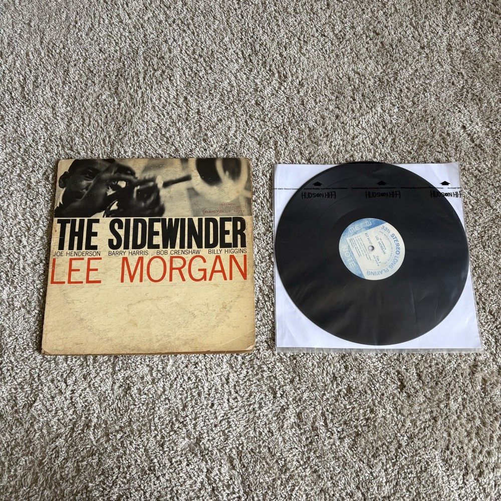 The Sidewinder Lee Morgan Blue Note Records Vinyl LP 1st Stereo Ear P Van Gelder