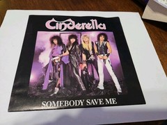 NOS CINDERELLA Somebody Save Me 7″ Single 45 RPM Pic Sleeve Mercury 888 483-7