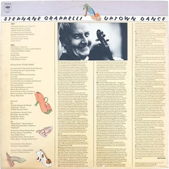 Stephane Grappelli – Uptown Dance – 1978 Vinyl LP – Contemporary Jazz / Violin