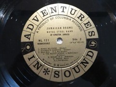 Royal Steel Band – Jamaican Drums – 1958 – Columbia WL 121 Vinyl LP VG+/VG!!!