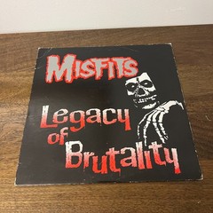 Misfits Legacy Of Brutality Vinyl LP Plan 9 Caroline PL9-06 Barcode Punk Rock VG