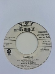 Mickey Dolenz(Monkees) 1973 Promo”Daybreak” Mono/Stereo