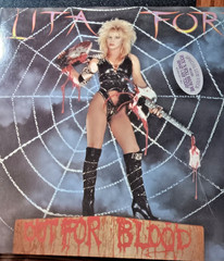 Lita Ford OUT FOR BLOOD EX. Promo