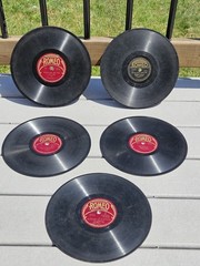 RARE Lot of (5) Vintage 1920s ROMEO 78 RPM Records – Jazz, Dance Band, Pre-War