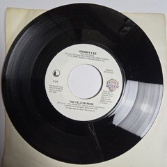 Johnny Lee Say When/ The Yellow Rose Warner Bros. 45 RPM Record 7-29375