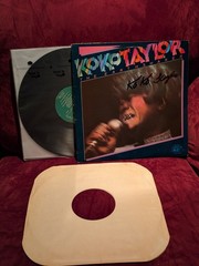 Koko Taylor The Earthshaker Vinyl LP Record Autographed