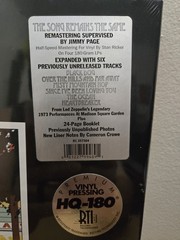 Led Zeppelin The Song Remains The Same 180g Vinyl New 4 Lp Box Set Rti Hype Rare