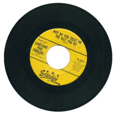LONESOME PINE FIDDLERS 45 WHY DO YOU TREAT ME THE WAY YOU DO / 2 KINDS OF BLUES