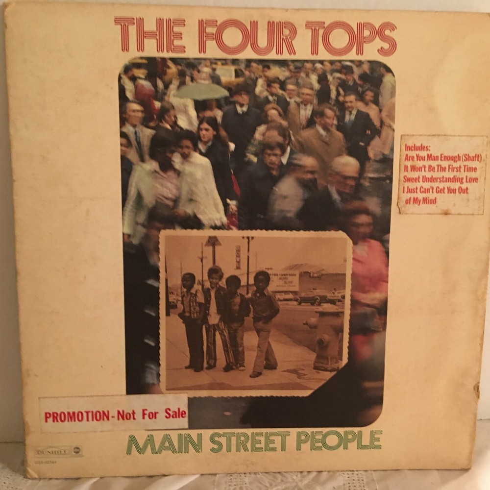 FOUR TOPS LP MAIN STREET PEOPLE ( PROMO )