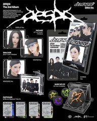 AESPA [LEMONADE] 2nd Album SMINI Ver/Music NFC CD+Case+Photo Card+GIFT OFFICIAL