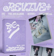 IVE [REVIVE+] The 2nd Album/CD+Photo Book+2 Card+Poster+Sticker+POB+GIFT SEALED