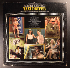 TAXI DRIVER • BERNARD HERRMANN • HOLLYWOOD REPORTER ADD 1977 + VINYL LP REC 1976