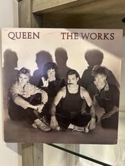 (CARDBOARD SLEEVE ONLY) Queen The Works Rock Black Vinyl LP Cardboard Sleeve