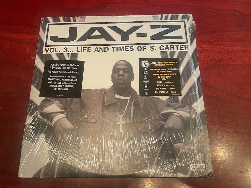 Jay-Z – Vol. 3 Life and Times of S. Carter 2xLP Vinyl Record Def Jam 1999